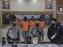 Polres Sleman Amankan Sabu Rp 4,8 Miliar Jaringan Internasional