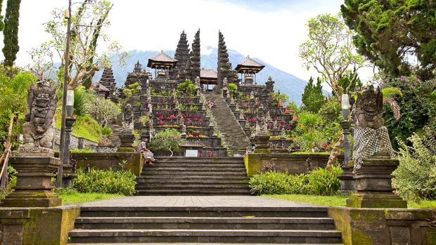 Agung Besakih complex temple on Bali, Indonesia