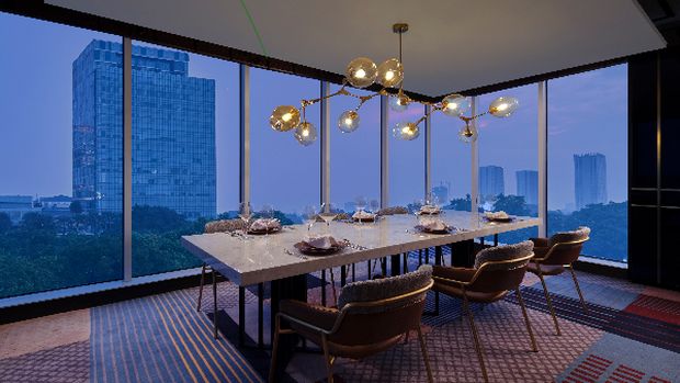 Restoran Fraya di Aloft South Jakarta.