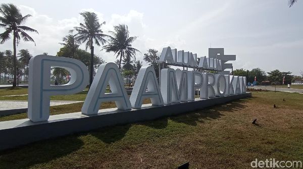 Intip Alun-alun Paamprokan, Wisata Baru di Pangandaran
