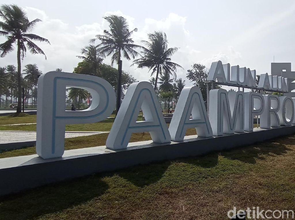 Intip Alun-alun Paamprokan, Wisata Baru di Pangandaran Intip Alun-alun Paamprokan, Wisata Baru di Pangandaran
