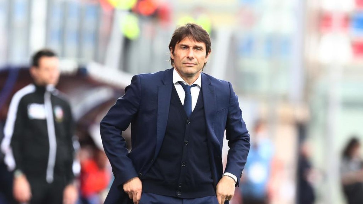 Conte baru saja keluar dari Inter Milan pada Mei lalu. Foto: (Getty Images/Maurizio Lagana)