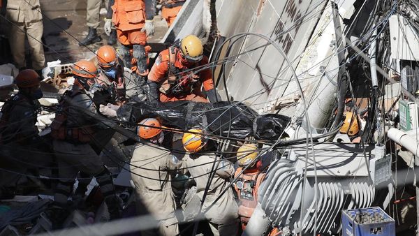 Bangunan Runtuh di Brasil Renggut Dua Nyawa