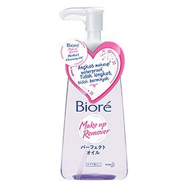 Biore Makeup Remover Perfect Cleansing Oil (Sumber : kao.com)