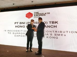 Aktif Dukung Ekspor, BNI Raih Consulate Award 2020 Aktif Dukung Ekspor, BNI Raih Consulate Award 2020