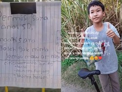 Tak Mau Mencuri, Bocah Ini Izin Lewat Surat saat Minta Jambu Tetangga