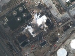 Kebakaran Kilang Minyak Iran Dipadamkan Usai 20 Jam Berkobar