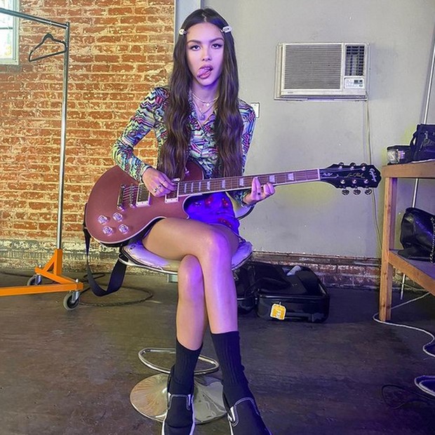 Foto: Album Terbaru Olivia Rodrigo/instagram.com/oliviarodrigo Olivia Rodrigo Sour