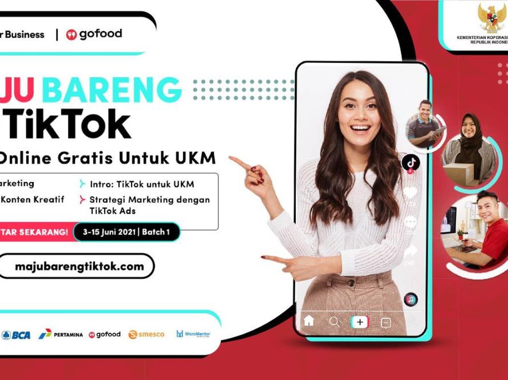Gojek-TikTok Bagi Ilmu Pemasaran Buat UMKM Lewat Media Sosial Gojek-TikTok Bagi Ilmu Pemasaran Buat UMKM Lewat Media Sosial