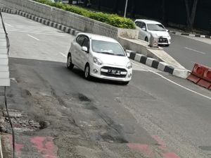 Pemprov DKI Segera Perbaiki Aspal di Busway Halte Kuningan Timur