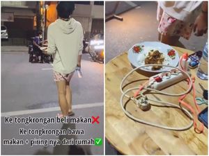 Sayang Ibu! Netizen TikTok Ini Tak Malu Bawa Bekal Saat Nongkrong Sayang Ibu! Netizen TikTok Ini Tak Malu Bawa Bekal Saat Nongkrong