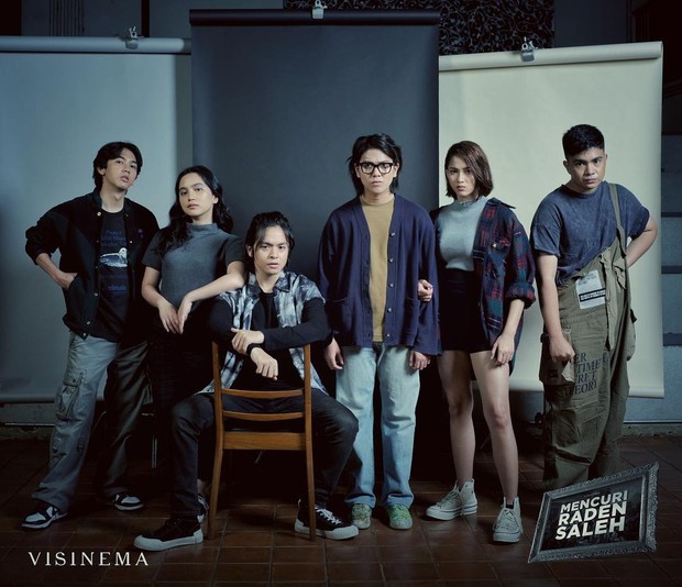 Para Pemain Mencuri Raden Saleh / Sumber : instagram.com/mencuriradensalehfilm