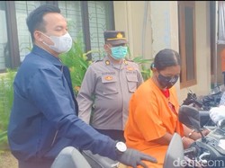 Emak-emak di Ngawi Curi Motor dengan Alasan Terlilit Utang