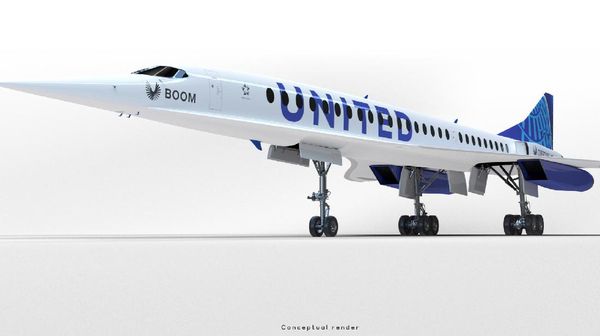 Potret Armada Supersonik dari Maskapai AS