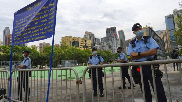 Ribuan Polisi Siaga Jelang Peringatan Tragedi Tiananmen di Hong Kong