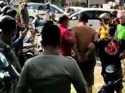 Polisi Ditusuk Pria Misterius di Palembang
