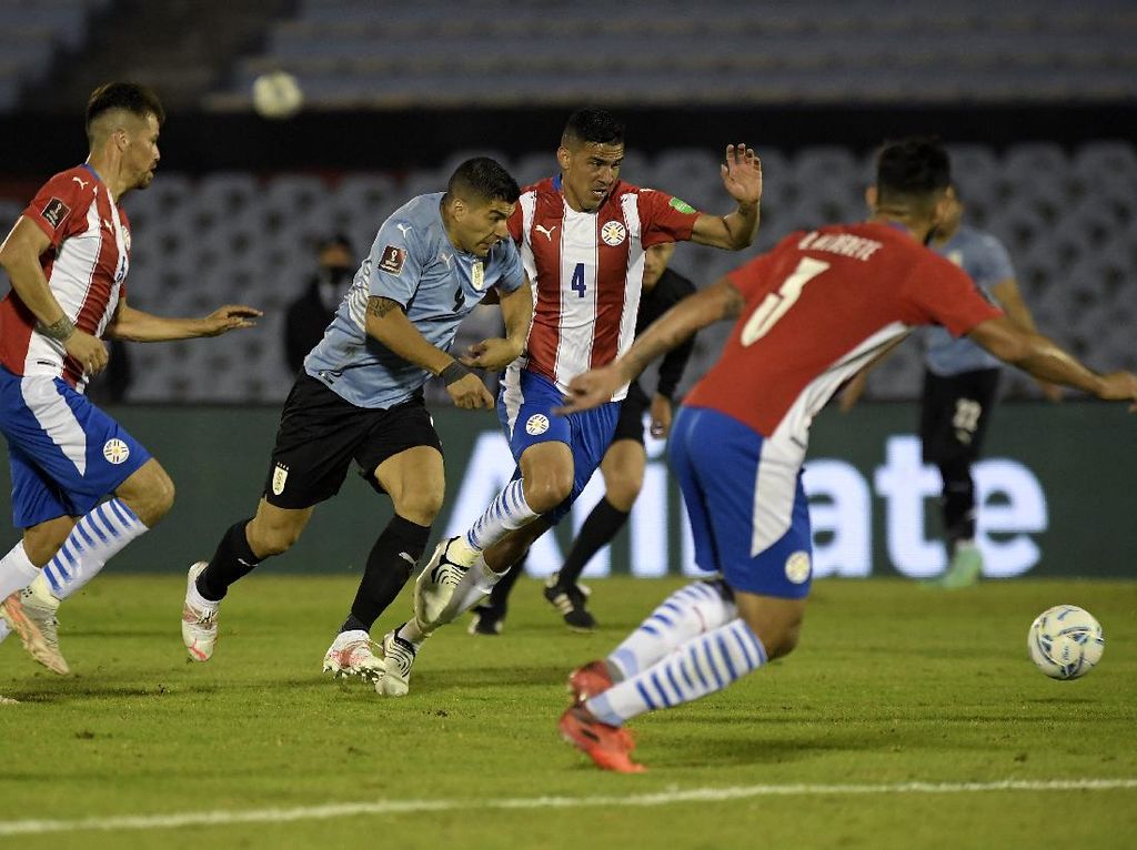 Kualifikasi Piala Dunia: Uruguay Vs Paraguay Tuntas 0-0 Kualifikasi Piala Dunia: Uruguay Vs Paraguay Tuntas 0-0