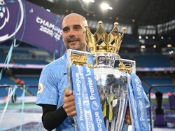 Pep Guardiola Manajer Terbaik Liga Inggris 2020/2021