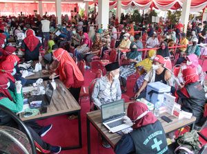 1.000 Lansia Ikuti Vaksinasi di Hari Lanjut Usia Nasional