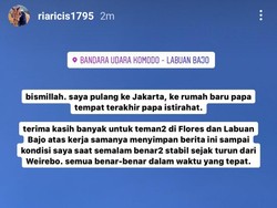 Ria Ricis Masih Ceria di Wae Rebo, Tak Tahu Ayah Meninggal Dunia di Jakarta
