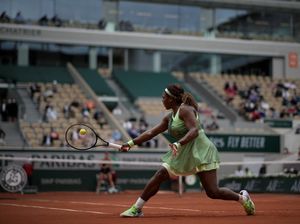 Serena, Medvedev Tiba di Babak 16 Besar Prancis Terbuka 2021