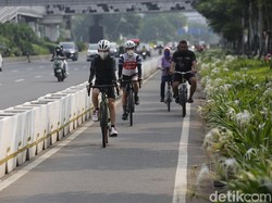 Jalur Sepeda Sudriman-Thamrin akan Dibongkar Meski Habiskan Rp 28 M
