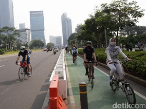 Waka Komisi III DPR Minta Kapolri Evaluasi Jalur Sepeda Sudirman-Thamrin