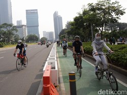 Waka Komisi III DPR Minta Kapolri Evaluasi Jalur Sepeda Sudirman-Thamrin