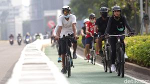 Ibu Kota Bakal Punya Jalur Sepeda 170 Km Tahun Ini