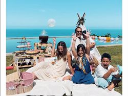 7 Momen Pemotretan Ultah Mikhayla, Putri Nia Ramadhani di Resort Mewah Bali