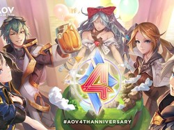 Ulang Tahun yang ke-4, Arena of Valor Hadirkan Banyak Hadiah