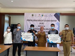 bank bjb Salurkan Kredit ke Pembudidaya Ikan Program Petani Milenial