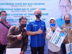 Asik, Kini Warga Cianjur Selatan Bisa Nikmati Air Bersih