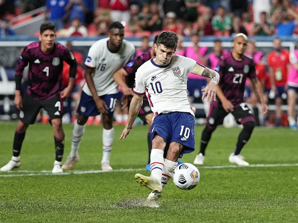 Pulisic Kapten Amerika: Dari Trofi Liga Champions, Kini Bawa AS Juara Pulisic Kapten Amerika: Dari Trofi Liga Champions, Kini Bawa AS Juara