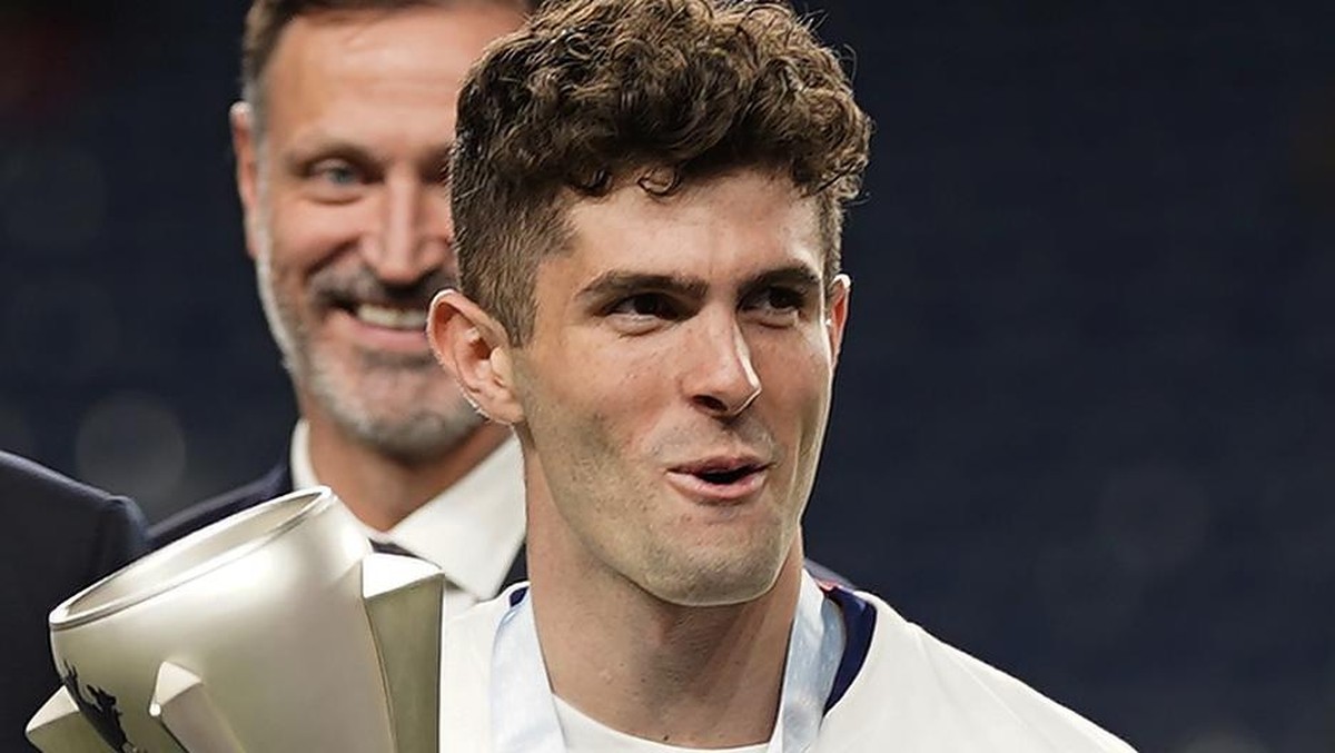 Christian Pulisic pergi memancing di waktu liburan. (Foto: AP/Jack Dempsey)