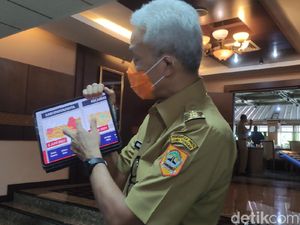 Ganjar Jelaskan Lonjakan Corona di Jateng Meluas Jadi 8 Daerah