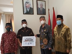 Yayasan HSI AbdullahRoy Sumbang USD 10.000 untuk Palestina