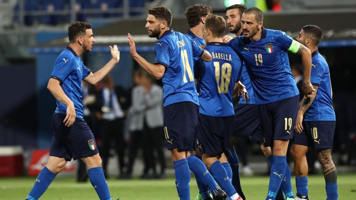 Italia akan tergabung di Grup A di Piala Eropa 2020 bersama Turki, Swiss, dan Wales (Foto: Getty Images/Marco Luzzani)