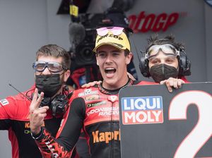 Indonesia Racing Team Podium kedua di Moto3 Catalunya 2021 Indonesia Racing Team Podium kedua di Moto3 Catalunya 2021