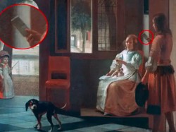 Aneh, Ada Penampakan Ponsel di Lukisan Berusia 350 Tahun Ini