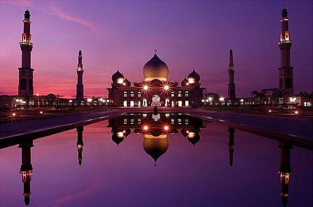 Masjid Agung An-Nur/sumber: instagram/pku.info Masjid Agung An-Nur, Taj Mahal Indonesia