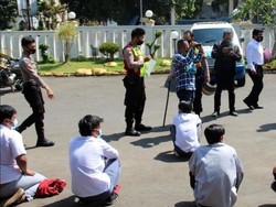 Diduga Akan Tawuran, Belasan Pelajar di Sukabumi Diamankan Polisi