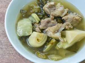 Resep Bakut Sayur Asin Kuah Bening yang Gurih Segar