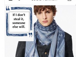 Louis Vuitton Rilis Scarf Rp 10 Jutaan yang Dituduh Jiplak Keffiyeh Palestina