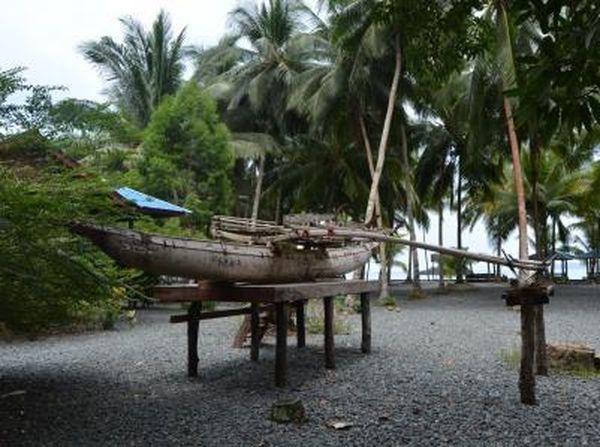 Foto Perahu Teluk Tanah Merah Papua, Bisa Dibedakan Jenis Kelaminnya