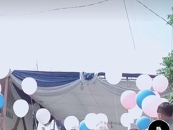 Viral Momen Romantis Pengantin Jadi Rusak karena Emak-Emak Kejar Burung