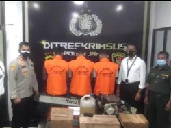 Patroli Karhutla, Tim Gabungan Tangkap 3 Pembalak Liar di Hutan Jambi