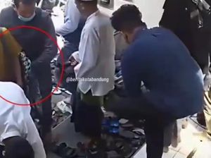 Polisi Selidiki Aksi Copet di Masjid Bandung yang Terekam CCTV