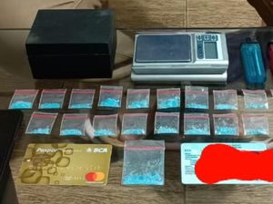 Simpan Sabu Warna Biru, Oknum Aktivis di Sukabumi Dicokok Polisi