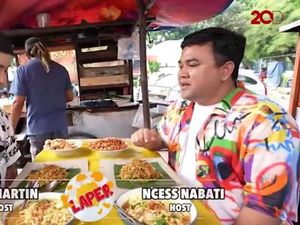 Bikin Laper! Ncess Nabati Jajan Bakmi Jawa Viral di Bogor